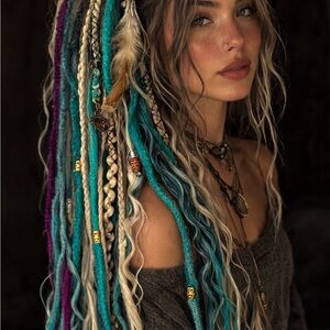 Mermaid Boho Goddess Ponytail